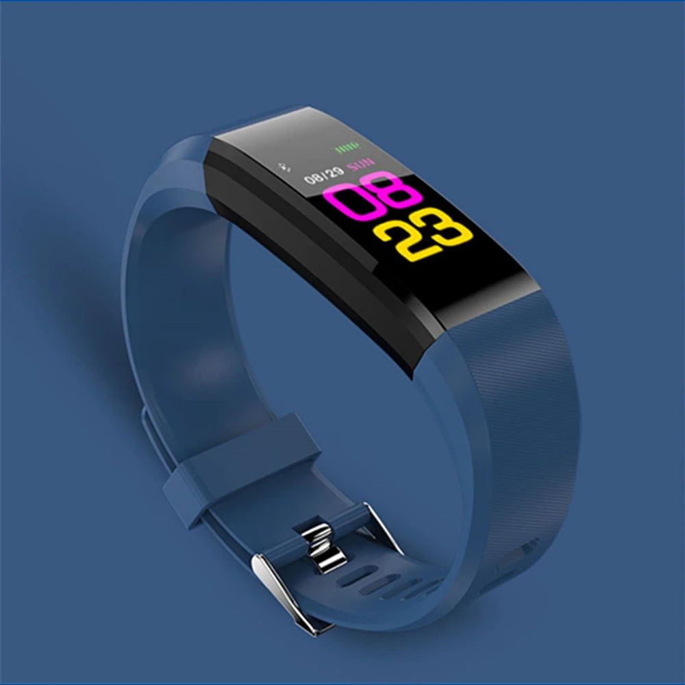 For Fitbit LCD Smartband Watch Fitness Tracke Heart Rate Blood Pressure