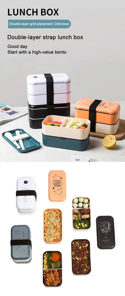 lunch box eco friendly food container bento Microwave heated lunch box for kids