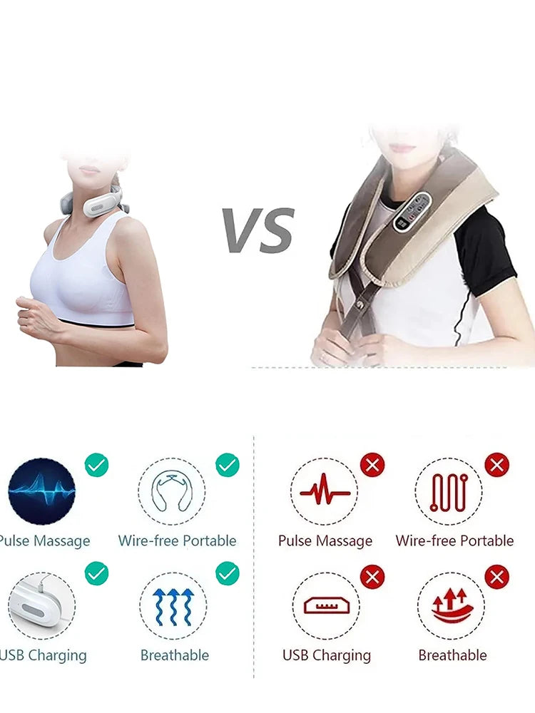 Neck Massage Machine 4 Head And Neck Protection Heating Machines