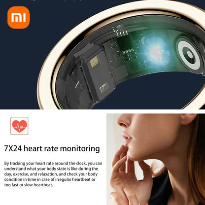 XIAOMI Smart Ring Bluetooth Health Monitoring Blood Oxygen Sleep Heart Rate