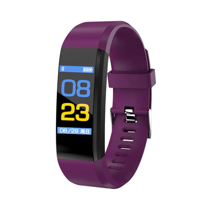 For Fitbit LCD Smartband Watch Fitness Tracke Heart Rate Blood Pressure