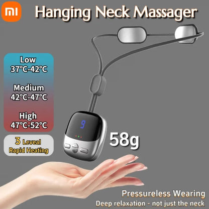 Smart Hanging Neck Massager Portable Muscle Stimulator Relax Neck Protector