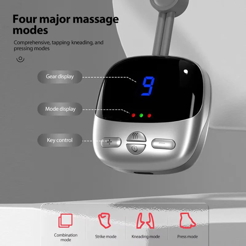 Smart Hanging Neck Massager Portable Muscle Stimulator Relax Neck Protector