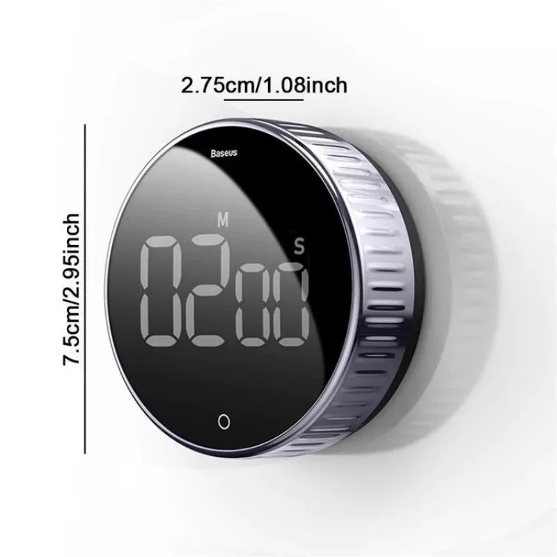 Digital Timer Magnetic Kitchen Gadgets Smart Cooking Timer Alarm Clock Countdown