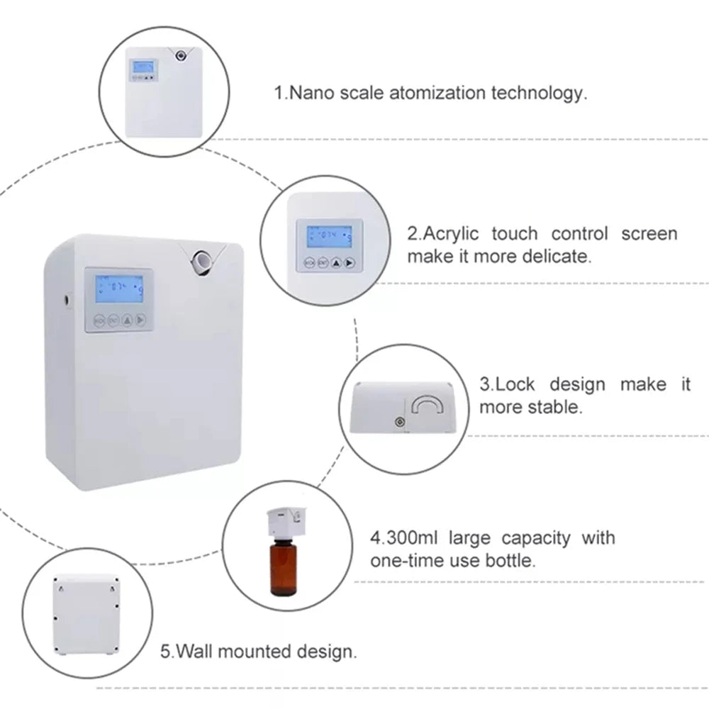 Aroma Diffuser For Home Air Fresheners Sprayer Aromatherapy Hotel Scenting Device