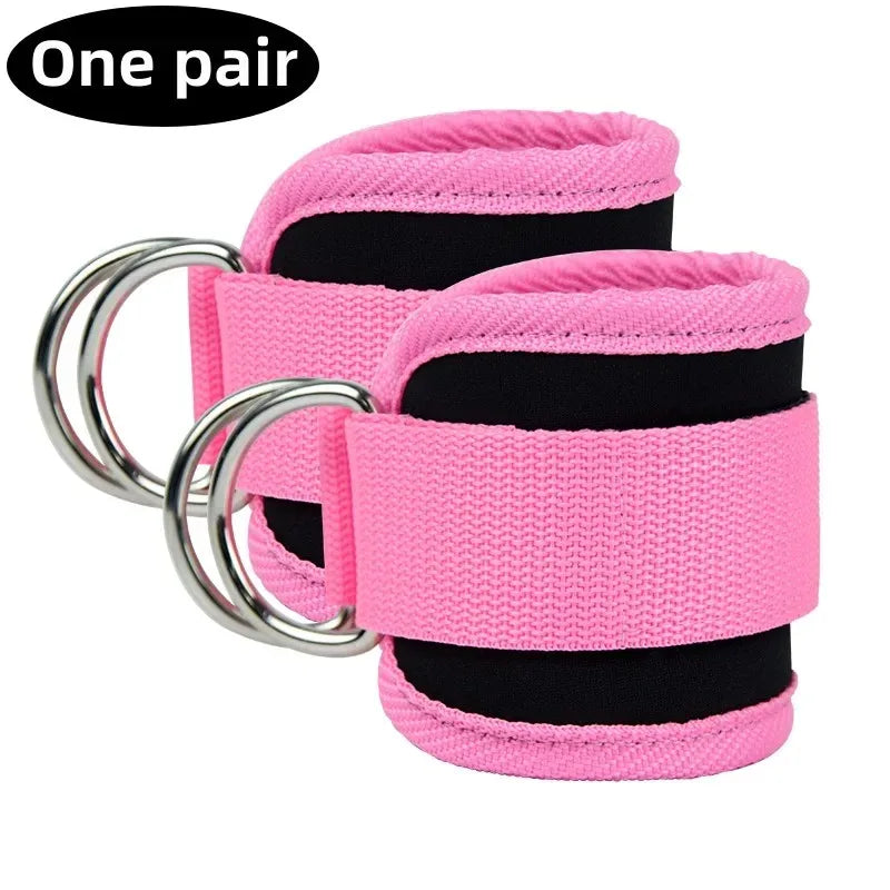 Ankle Strap Resistance Bands Hip Leg Strength Pull Rope Fitness Elastic Training Home