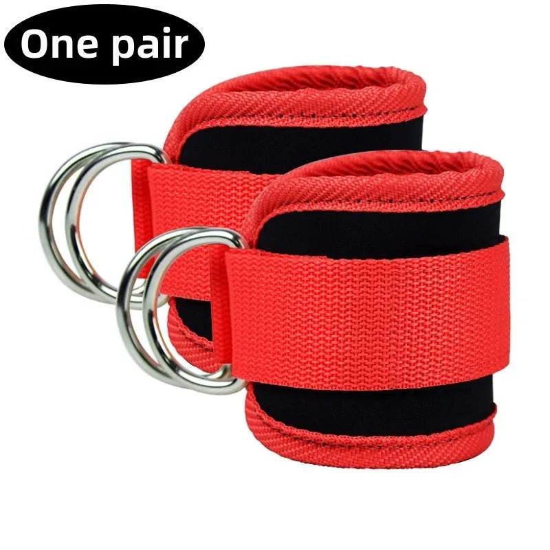 Ankle Strap Resistance Bands Hip Leg Strength Pull Rope Fitness Elastic Training Home