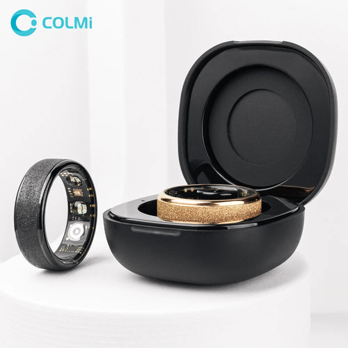 COLMI R10 Smart Ring with Charging Case for Men Women, Health and Sleep Monitor