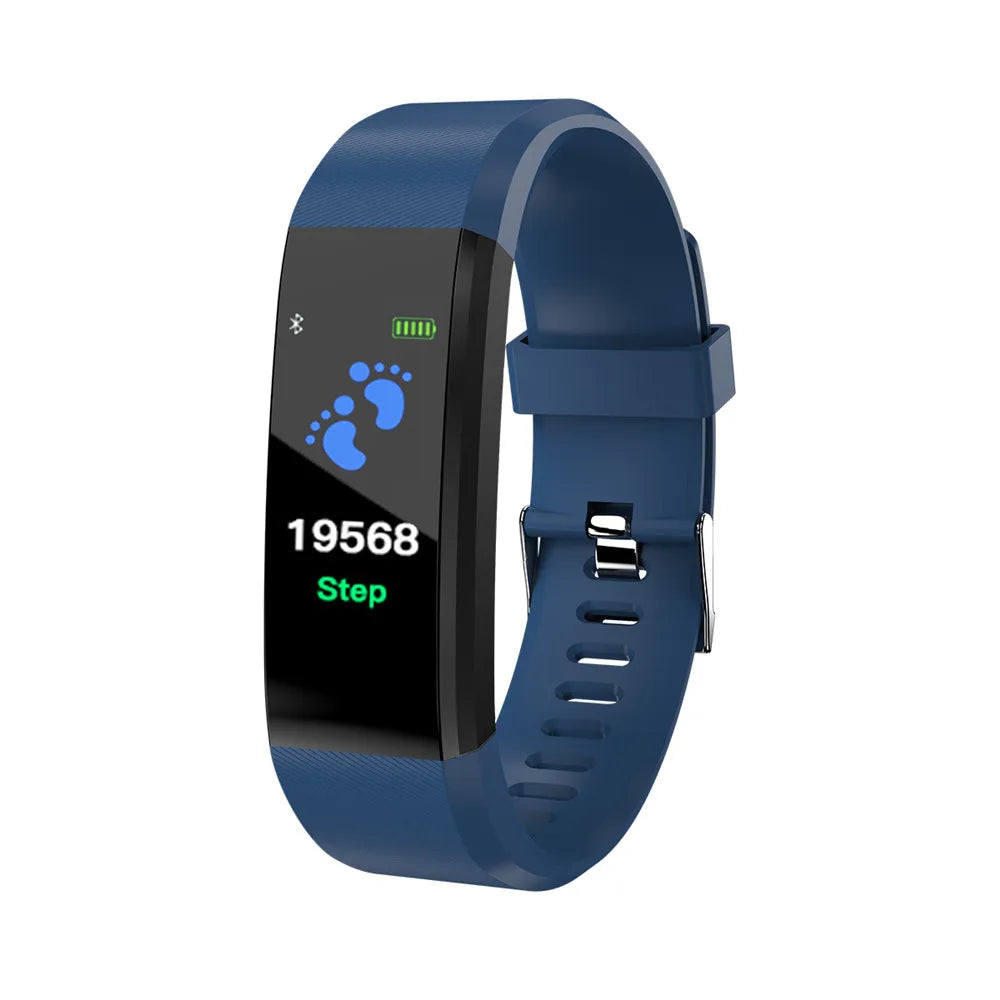 For Fitbit LCD Smartband Watch Fitness Tracke Heart Rate Blood Pressure