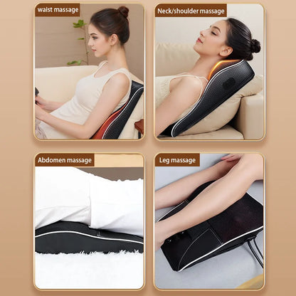 Manufacturer Direct Electric Shiatsu Head Neck Cervical Ttraction Body Massager