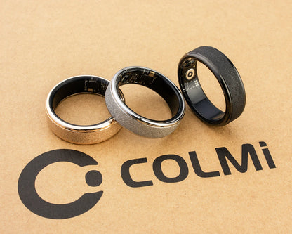 COLMI R10 Smart Ring with Charging Case for Men Women, Health and Sleep Monitor