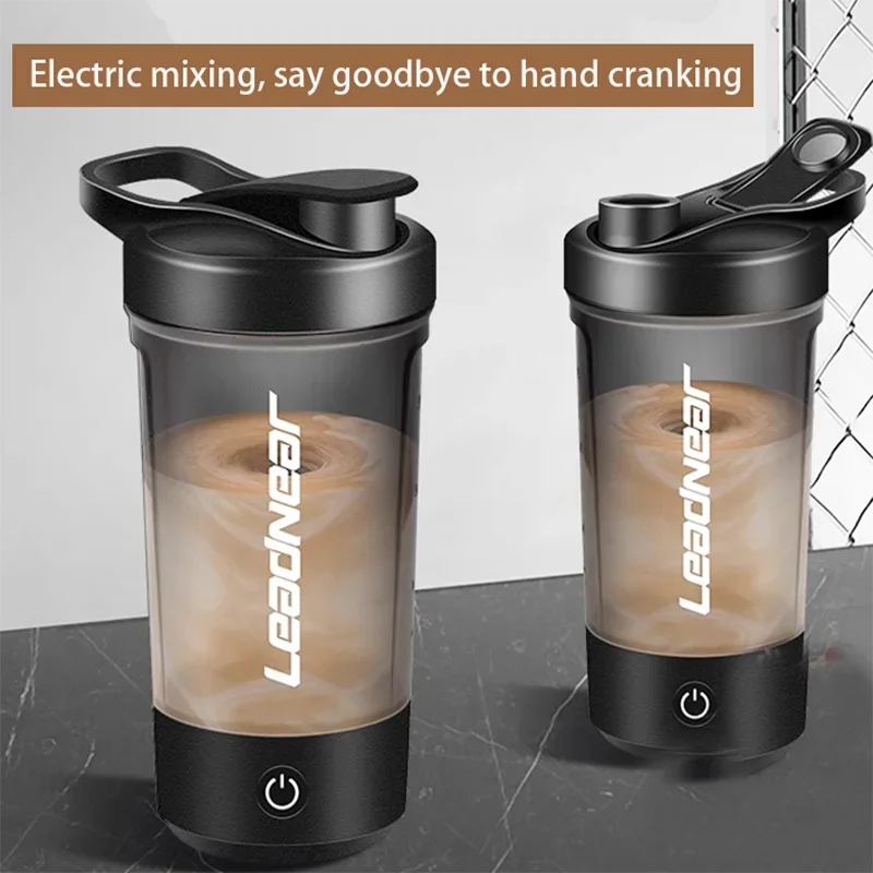 Self-Stirring Shaker Cup USB Charging Shaker Cup for Protein Shake Meal Replacement