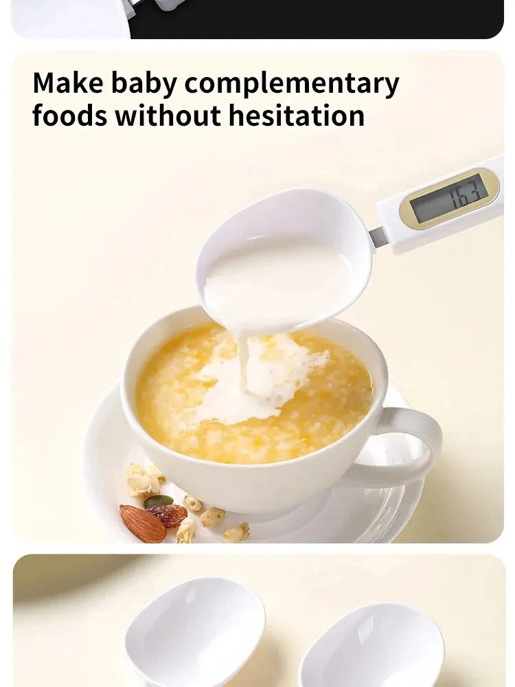 Electronic Kitchen Scale Coffee Scoop Digital Measurement With LCD Display