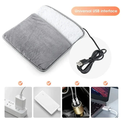 Constant temperature heating foot warmer, USB plug, abdominal and waist heating pad