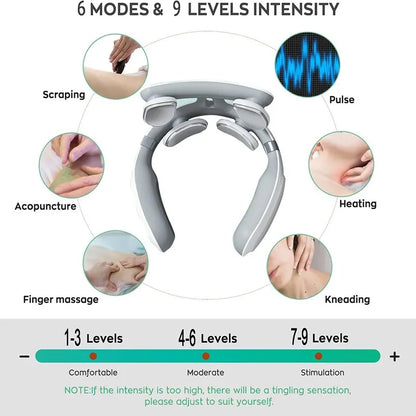 Neck Massage Machine 4 Head And Neck Protection Heating Machines