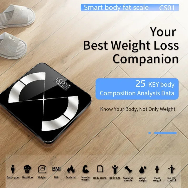 Electronic Scale Smart Bluetooth Weighing Human Charging Simple Weight Scale