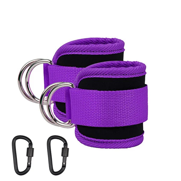 Ankle Strap Resistance Bands Hip Leg Strength Pull Rope Fitness Elastic Training Home