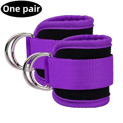 Ankle Strap Resistance Bands Hip Leg Strength Pull Rope Fitness Elastic Training Home