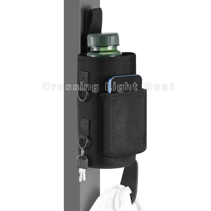 Magnetic Gym Water Bottle Bag Holder, Built-in Magnet for Easy Attachment