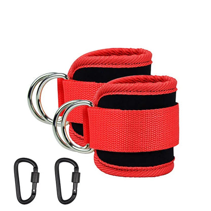 Ankle Strap Resistance Bands Hip Leg Strength Pull Rope Fitness Elastic Training Home