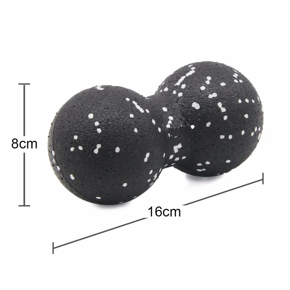 Yoga Foam Block Roller Peanut Ball Lacrosse Myofascia Ball Massage Anti-Stress Ball