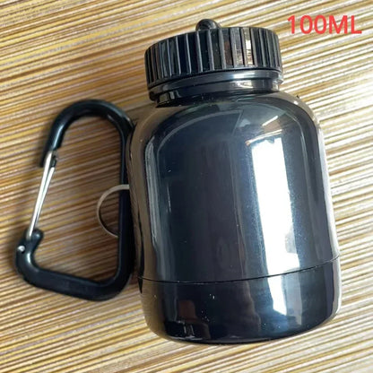 100ML Portable Protein Powder Bottle with Whey Keychain