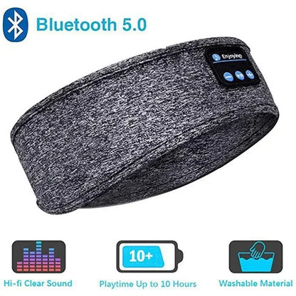 Bluetooth Earphones Sports Sleeping Headband Elastic Wireless Headphones