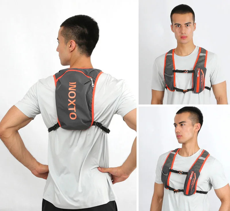 Breathable Hydration Vest Trail Running Backpacks Lightweight Cycling Run Jogging