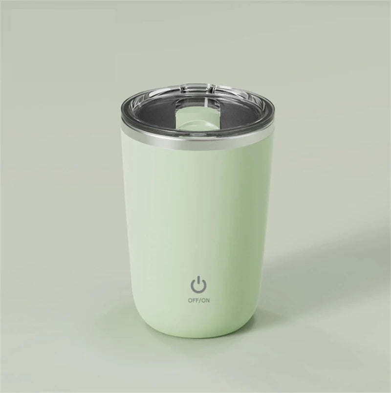 350ml Automatic Self-Stirring Mug 304 Stainless Steel Rechargeable  Magnetic Mug Milk Mixing Cup Smart Mixer Water Bottle