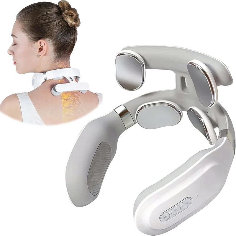 Neck Massage Machine 4 Head And Neck Protection Heating Machines