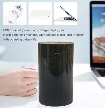 Waterless Essential Oil Diffuser Nebulizing Diffuser Battery & Portable Aromatherapy Diffuser