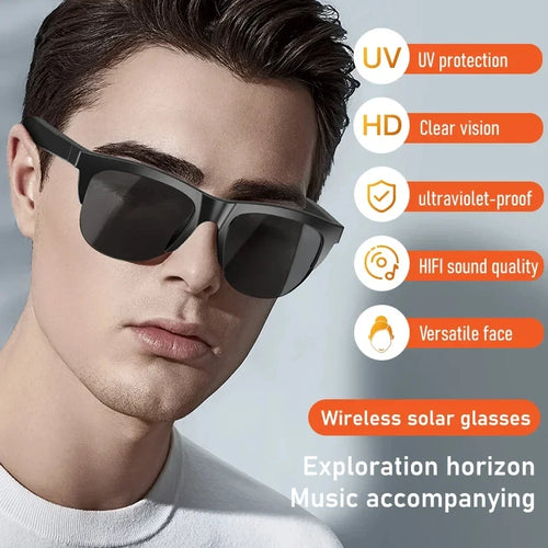 Smart Sunglasses Glasses Bluetooth Call Outdoor Sports Headphones