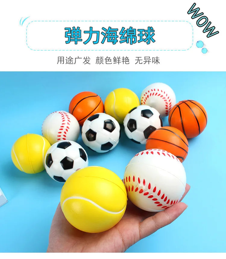 Stress Ball Fidget Squeeze Antistress Toy for Kids Adults Hand Relaxing