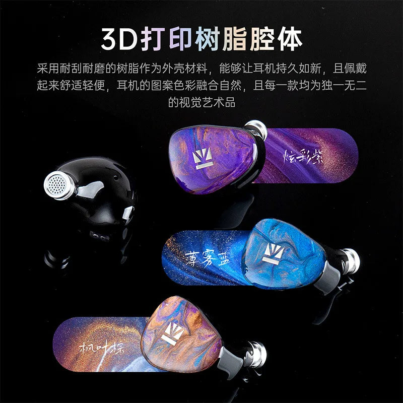 In-Ear Bone Conduction Hybrid Earphones Hifi Bass Monitor Wired Headphones