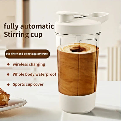 Self-Stirring Shaker Cup USB Charging Shaker Cup for Protein Shake Meal Replacement