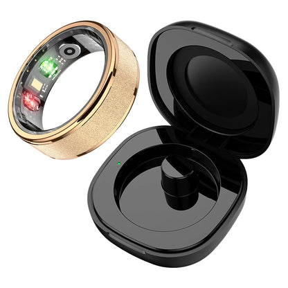 COLMI R10 Smart Ring with Charging Case for Men Women, Health and Sleep Monitor