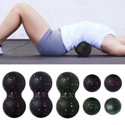 Yoga Foam Block Roller Peanut Ball Lacrosse Myofascia Ball Massage Anti-Stress Ball