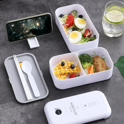 lunch box eco friendly food container bento Microwave heated lunch box for kids