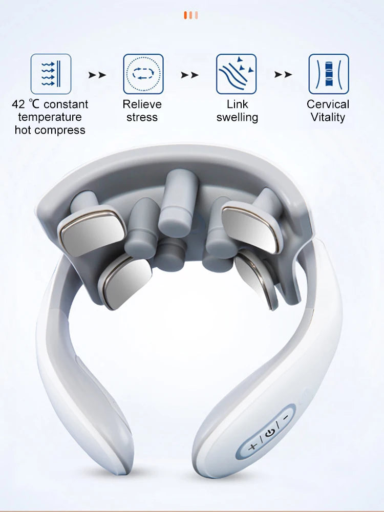 Neck Massage Machine 4 Head And Neck Protection Heating Machines