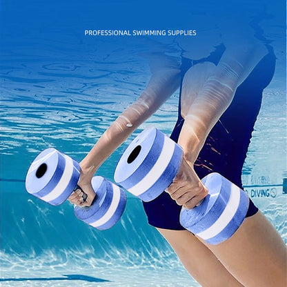 Multicolor Water Dumbbell Pool Exercise Floating Dumbbell Aquatic Exercise Equipment