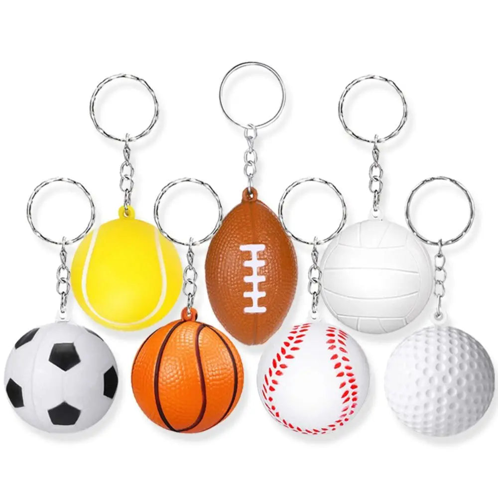 Basketball Ball Keychains For Party Favors, Basketball Stress Ball, Sports Centerpiece