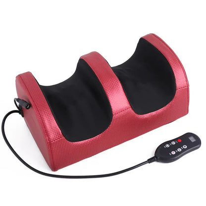 Electric Foot Massager Heating Therapy Hot Compression Shiatsu Kneading Roller