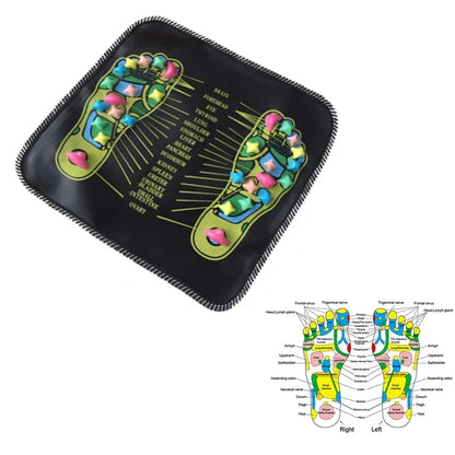 Foot Massage Mat Acupressure Relax Massage Pad Trigger Point Heath Therapy