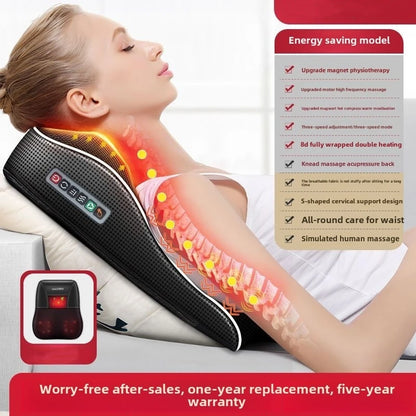 Manufacturer Direct Electric Shiatsu Head Neck Cervical Ttraction Body Massager