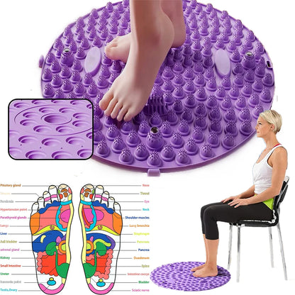 Magnetic Foot Massage Pad TPE Acupressure Yoga Mat Finger Pressure Massager Tools