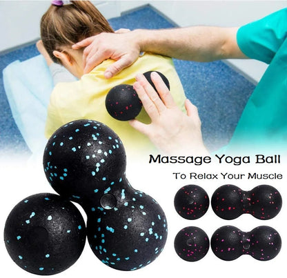 Yoga Foam Block Roller Peanut Ball Lacrosse Myofascia Ball Massage Anti-Stress Ball