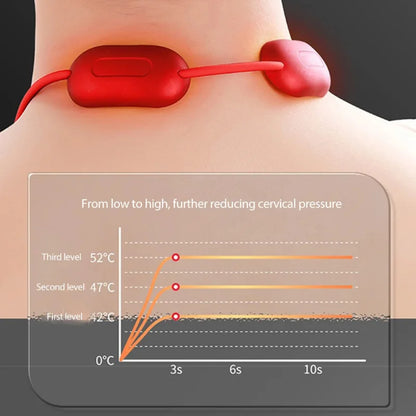 Smart Hanging Neck Massager Portable Muscle Stimulator Relax Neck Protector